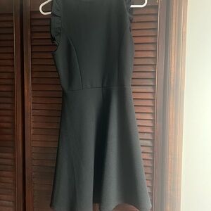 Caution To The Wind Black Mini Dress